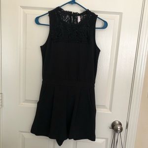 Formal Black romper